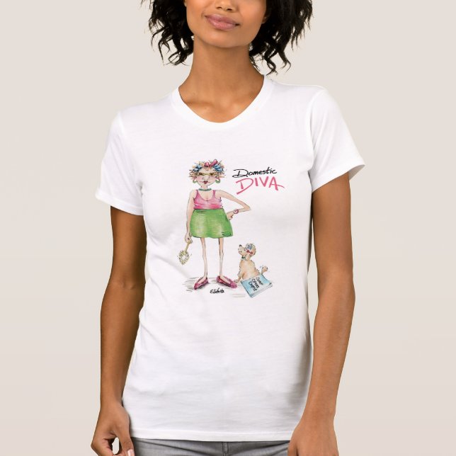 Camiseta Desenho Doméstico Desenho (Frente)
