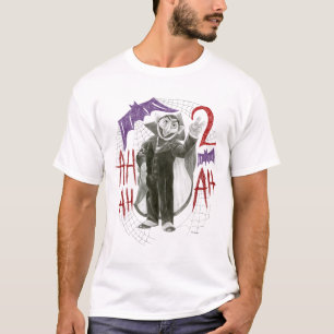 Camiseta Desenho em preto e branco do Conde von Count