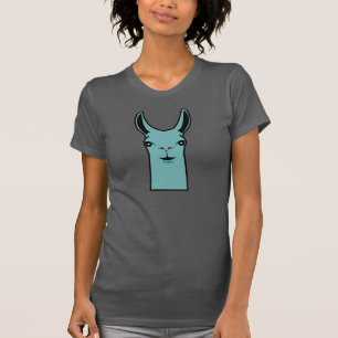 Camiseta Desenho feliz da cerceta do lama