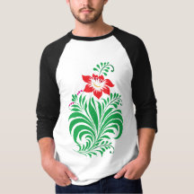 Desenho Floral Ornamental de Flores – Elegante