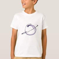 desenho gracioso pequeno planeta