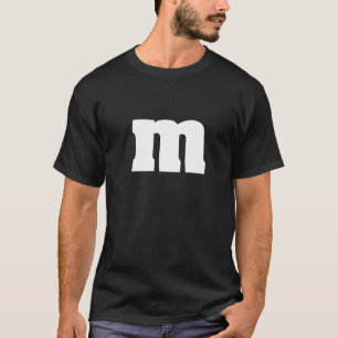 Camiseta Desenho Gráfico da Ilustração do Alfabeto Letra le