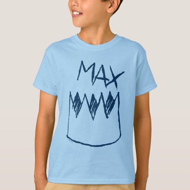 Camiseta Desenho Máx. & Coroa (Frente)