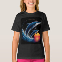 Desenho Moderno de Onda - Oceano Pôr do Sol com Go