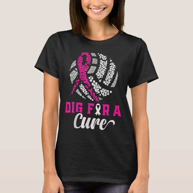 Camiseta Desenho Para Um Cancer De Mama Em Cura (Frente)