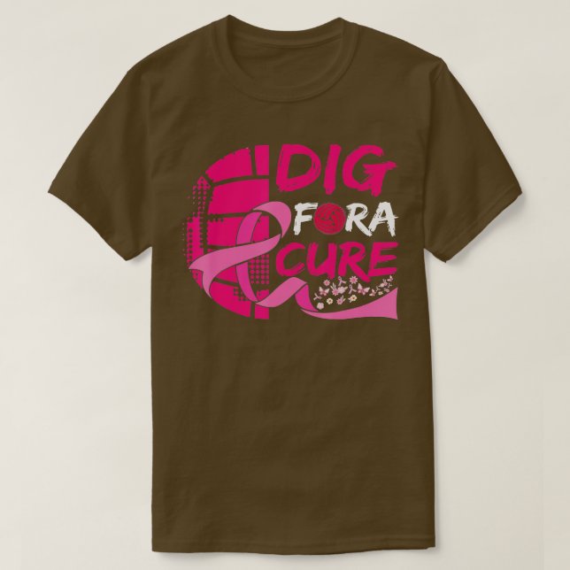 Camiseta Desenho Para Um Cancer De Mama Em Cura (Frente do Design)