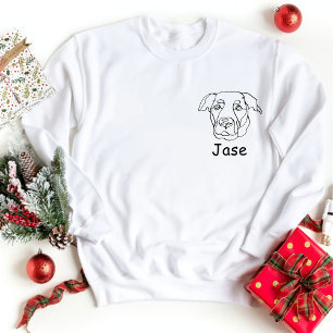 Camiseta Desenho Personalizado de Mão Labrador