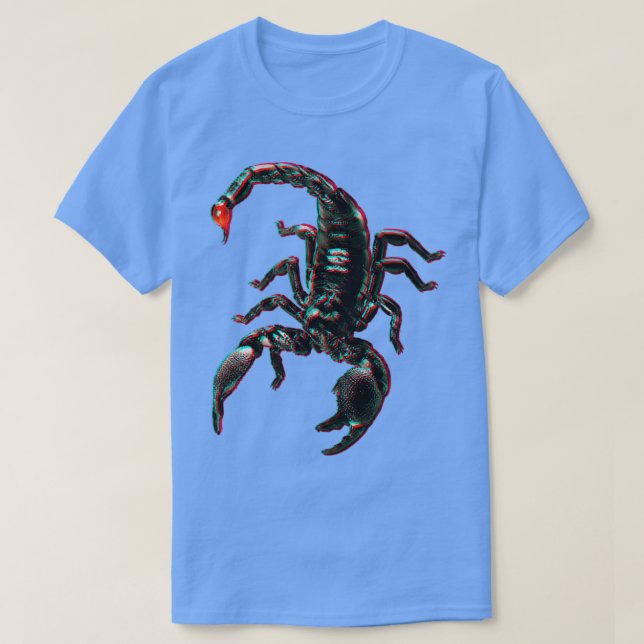 Camiseta Desenho Scorpio 3D 01 (Frente do Design)