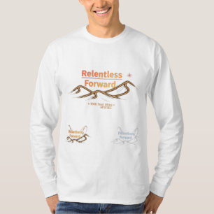 Camiseta Desenho sem rumo - Desenho neon do corredor ultra