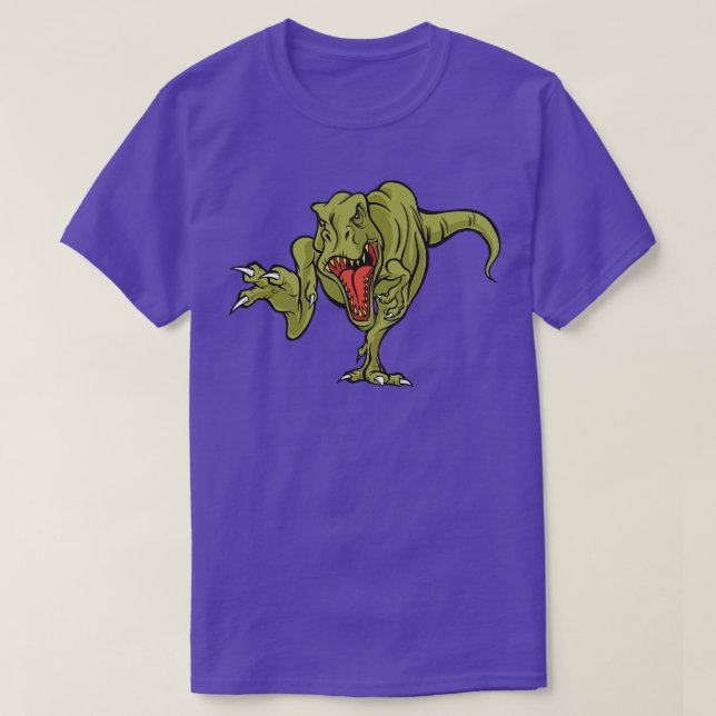 Camiseta Desenho TRex divertido (Frente do Design)