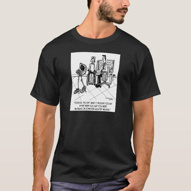 Camiseta Desenhos animados 1795 da inabilidade (Frente)