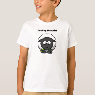 Camiseta Desenhos animados acanhados de sentimento do