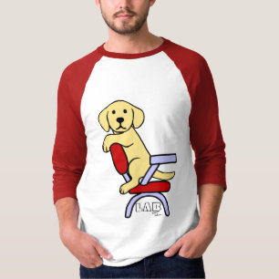 Camiseta Desenhos animados amarelos do estudante 3 de