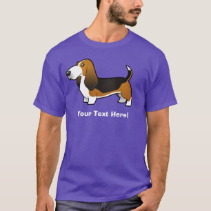 Camiseta Desenhos animados Basset Hound