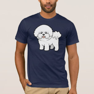 Camiseta Desenhos animados Bichon Frise