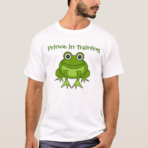 Camiseta Desenhos animados bonitos do sapo - príncipe no