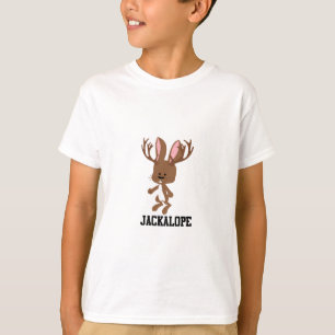 Camiseta Desenhos animados bonitos Jackalope