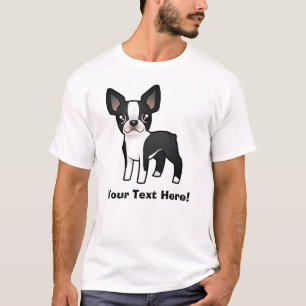 Camiseta Desenhos animados Boston Terrier