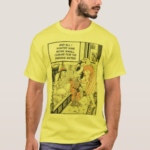 Camiseta Desenhos animados clássicos engraçados do babá 