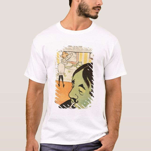 Camiseta Desenhos animados cómicos (Frente)