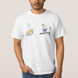 Camiseta Desenhos animados da escada rolante