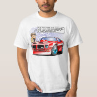 Desenhos animados da restauração do carro de 1971