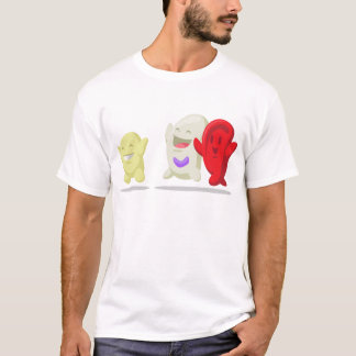 Camiseta Desenhos animados do glóbulo - eritrócites,