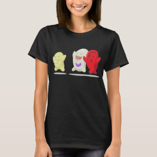 Camiseta Desenhos animados do glóbulo - eritrócites,