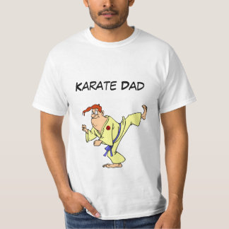Camiseta Desenhos animados do karaté do t-shirt do valor