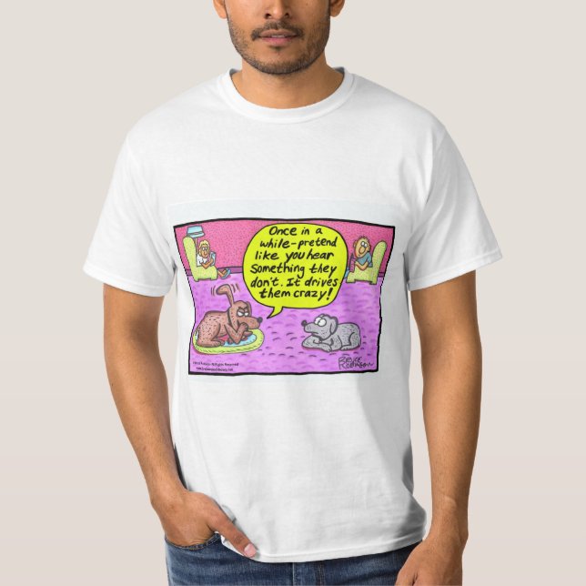 Camiseta Desenhos animados ENGRAÇADOS ocasionalmente… do (Frente)
