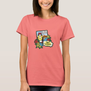 Camiseta Desenhos animados havaianos do Xmas de Mele