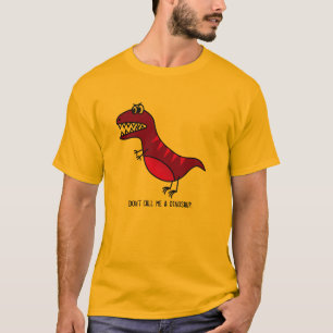 Camiseta Desenhos animados irritados engraçados roxos do