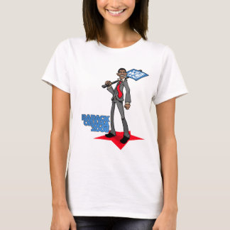 Camiseta Desenhos animados Obama