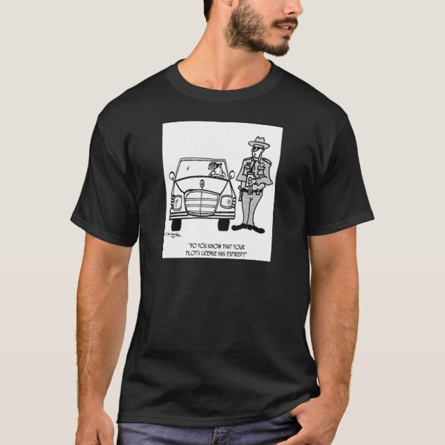 Camiseta Desenhos animados piloto 5214 (Frente)