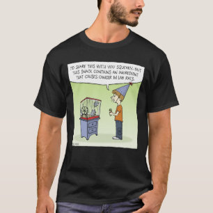 Camiseta Desenhos animados Snacking do miúdo