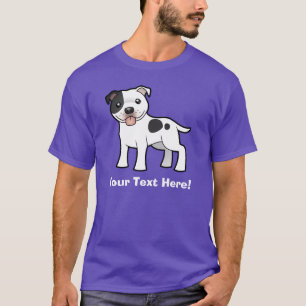 Camiseta Desenhos animados Staffordshire bull terrier