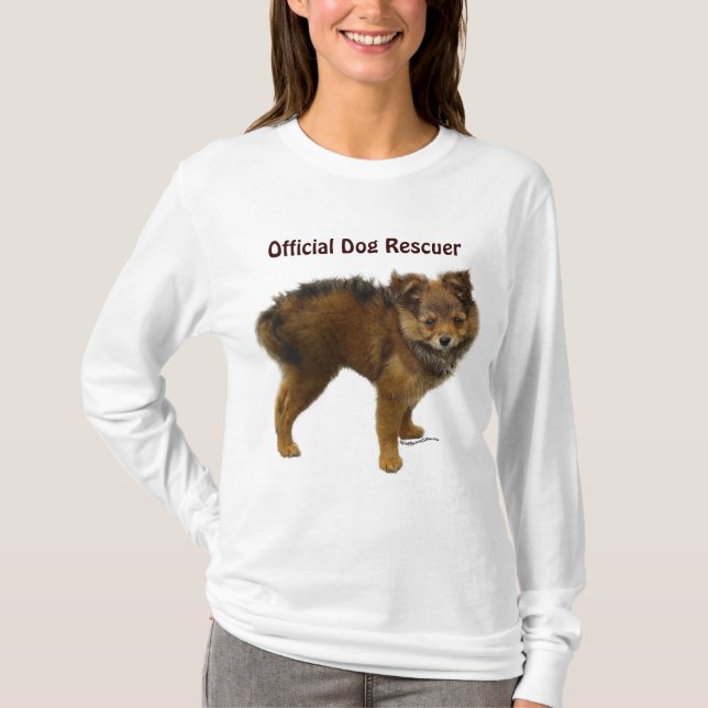 Camiseta Desenhos de cães para amantes de animais de compan (Frente)