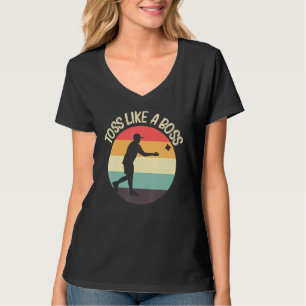 Camiseta Desenhos de Cornhole para Homens e Mulheres Jogado