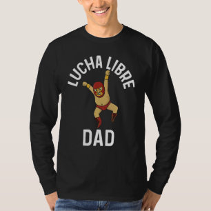 Camiseta Desenhos de Luta Livre para o Papai Homens Luta Li