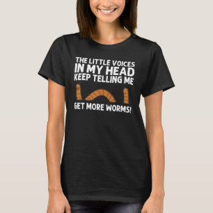 Camiseta Desenhos de Minhoca para Homens Mulheres Minhoca G