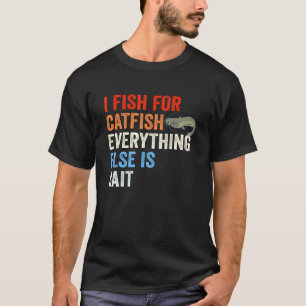 Camiseta Desenhos De Pesca Para Gato Pescador Vintage Peixe