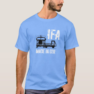 Camiseta Desenhos de publicidade IFA DDR