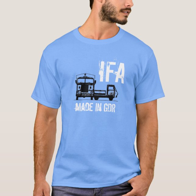 Camiseta Desenhos de publicidade IFA DDR (Frente)