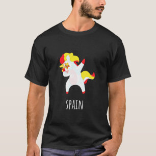 Camiseta Desenhos de Unicórnio de Bandeiras de Países - Uni