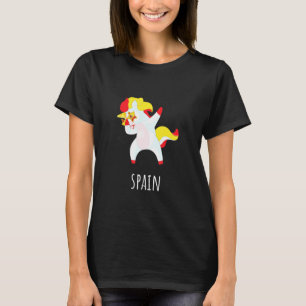 Camiseta Desenhos de Unicórnio de Bandeiras de Países - Uni