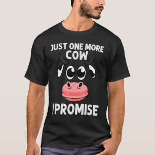 Camiseta Desenhos De Vaca Para Homens Mulheres Pecuária Ani