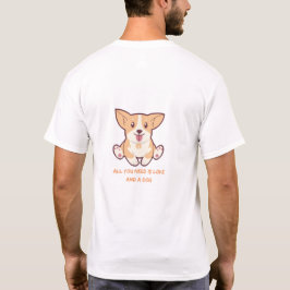 Camiseta Desenhos Perfeitos para Amantes de Cães e Presente