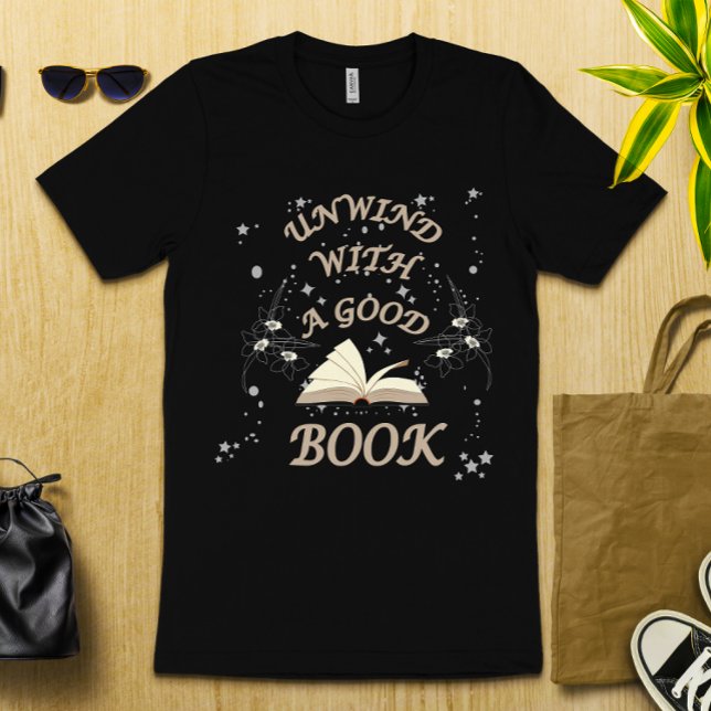 Camiseta Desenrolar com um bom livro (Criador carregado)