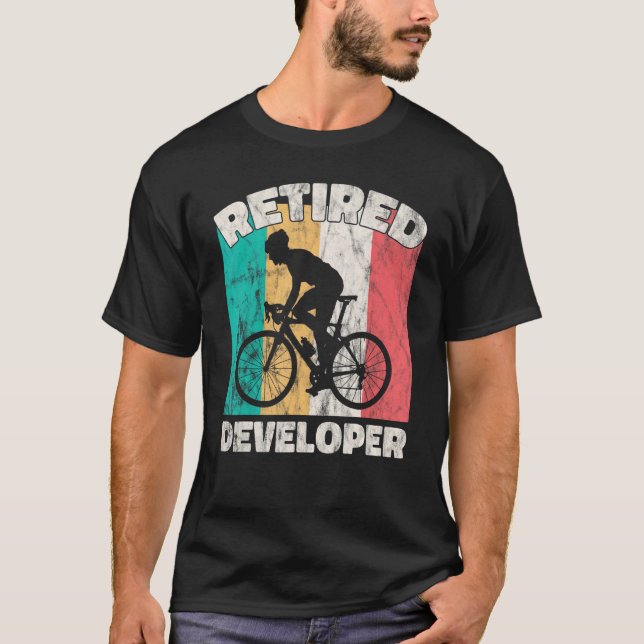 Camiseta Desenvolvedor aposentado (Frente)