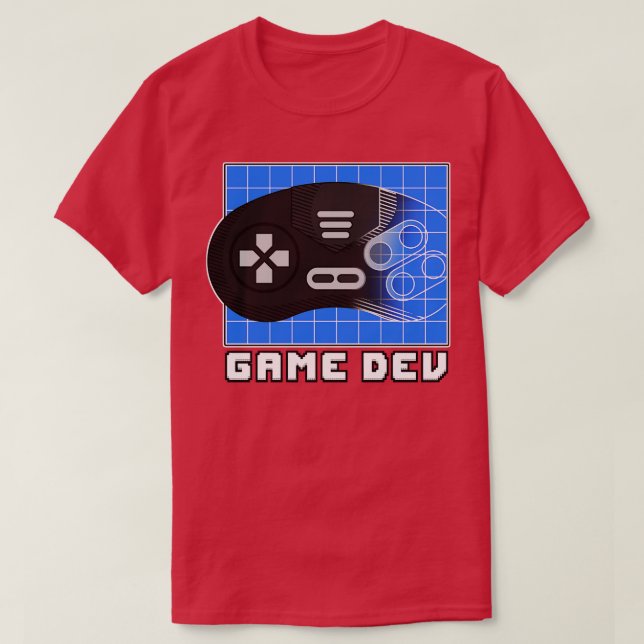 Camiseta Desenvolvedor de Jogos (Frente do Design)